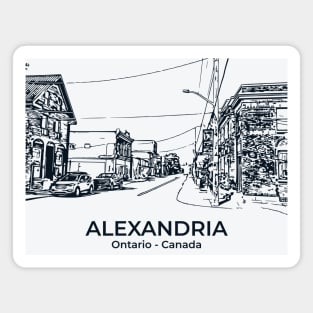 Alexandria - Ontario Magnet